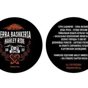Футболка чёрная Terra Bashkiria Harley Ride